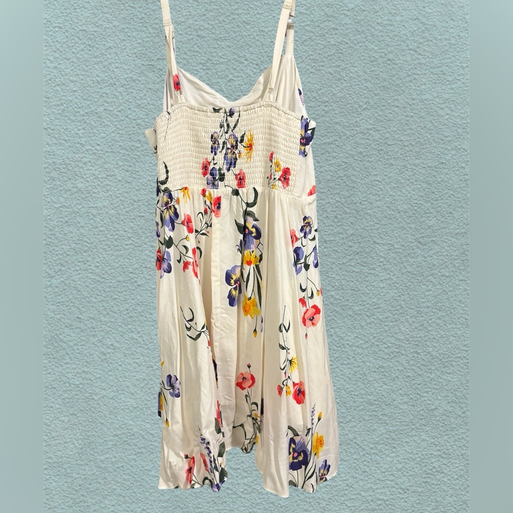 EUC Old Navy floral print dress sz m - Picture 2 of 2